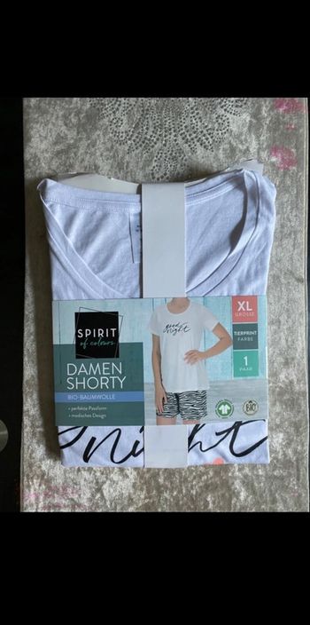 Pyjama short taille XL neuf