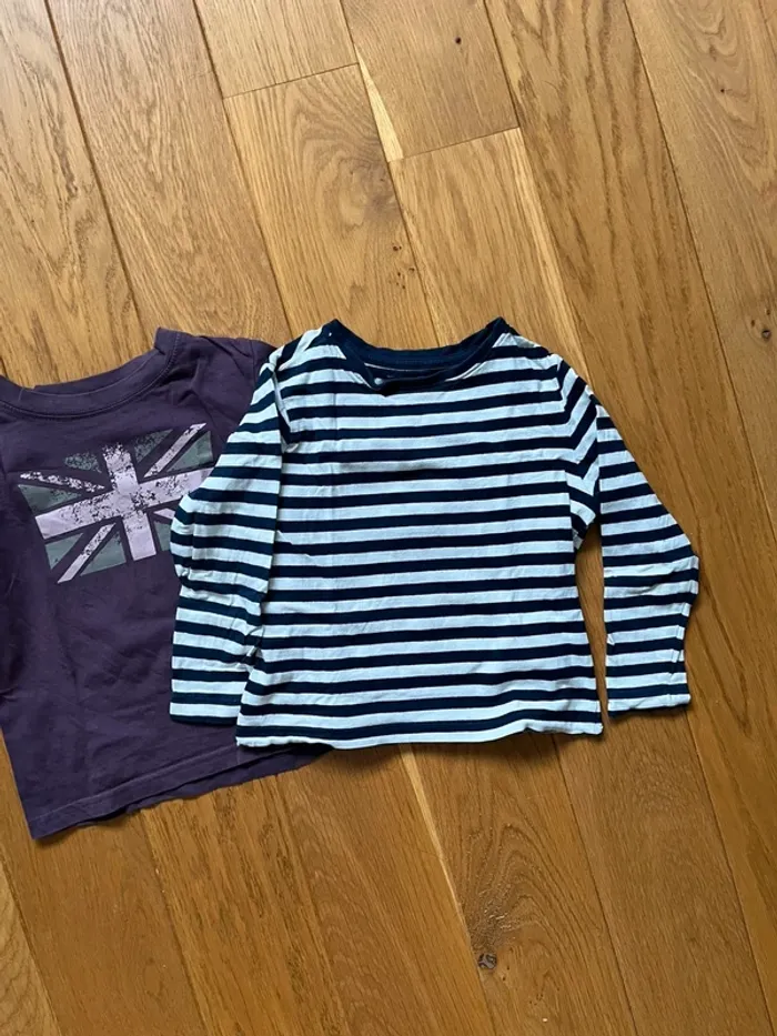 Lot 4 t-shirt manches longues 4 ans - photo numéro 4