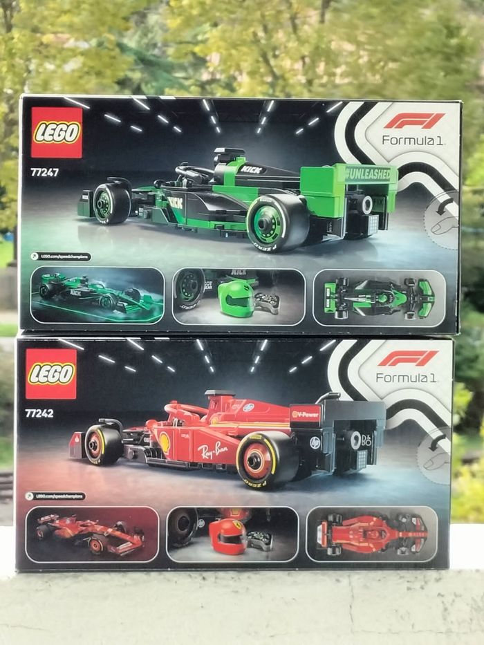 Lego voiture Ferrari et kick Sauber Team C44 - photo numéro 3