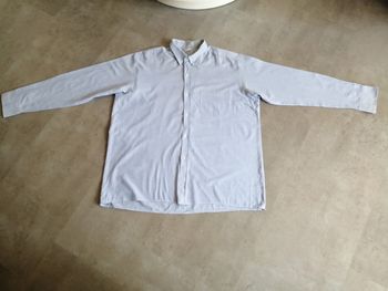 Chemise manches longues bleu clair