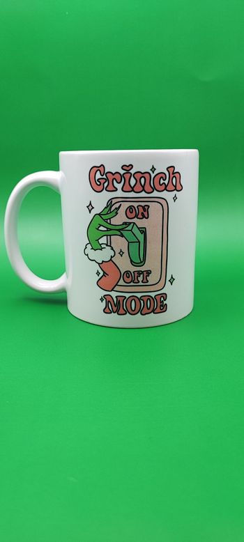 Mug blanc the grinch 