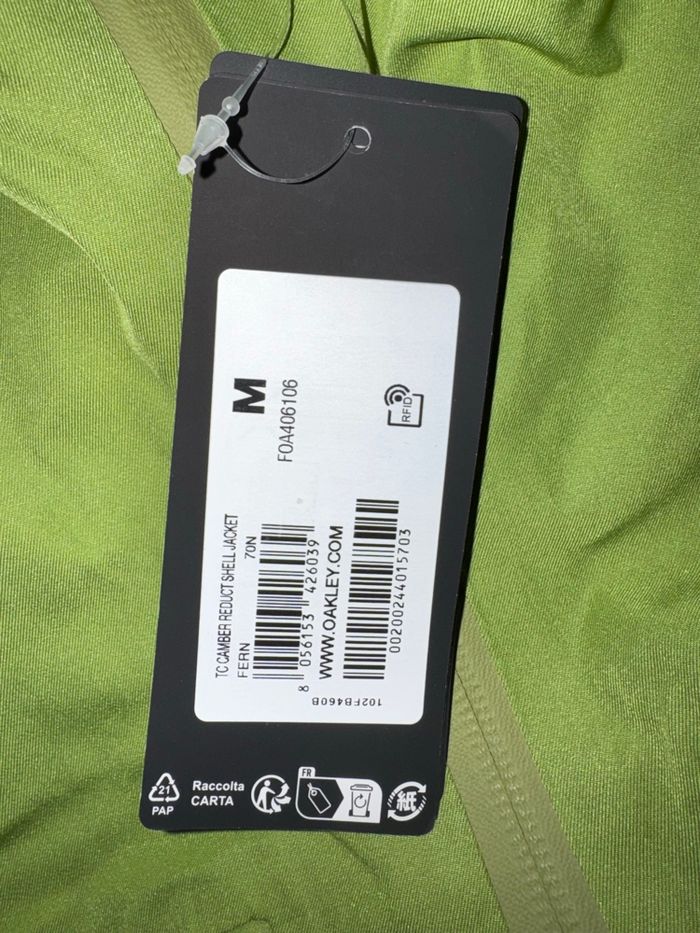 Oakley Veste Snowboard Vert Homme Neuf Taille M - photo numéro 3