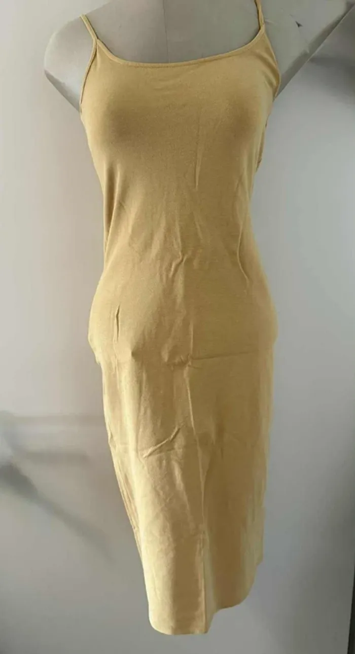 Robe longue jaune moutarde Pimkie - photo numéro 5