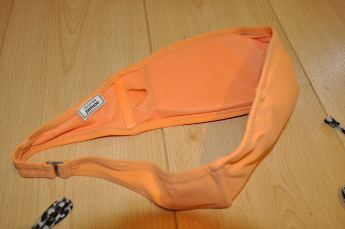 Pimkie bikini orange et léopard t.XS - photo numéro 4