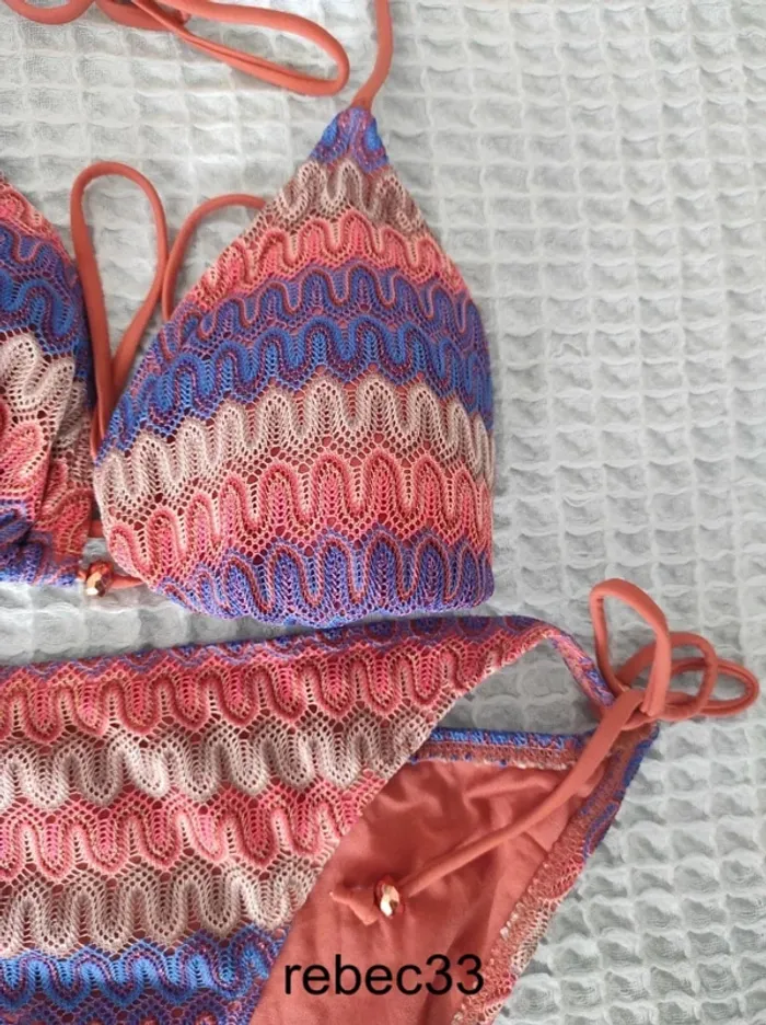 Maillot de bain triangle 2 pièces - photo numéro 2