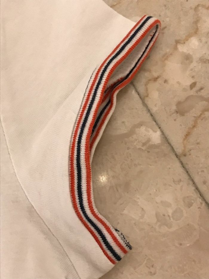 Teeshirt blanc à manches courtes 10 Ans - photo numéro 4