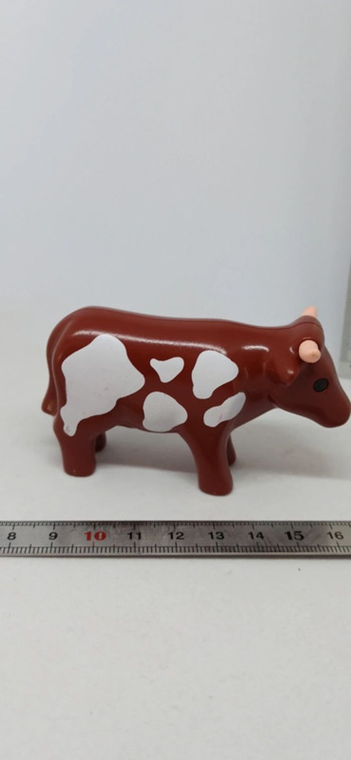 Vache marron playmobil 123 - photo numéro 2