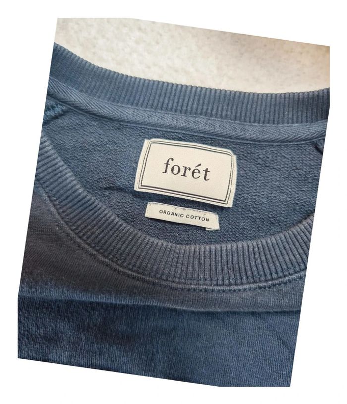 Sweatshirt Forét Coton Bio Motif Perche Taille L - photo numéro 4