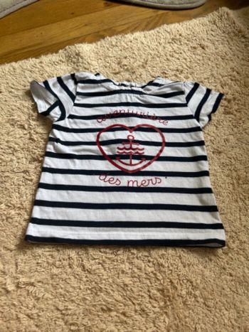 Tee-shirts manches courtes bebe fille