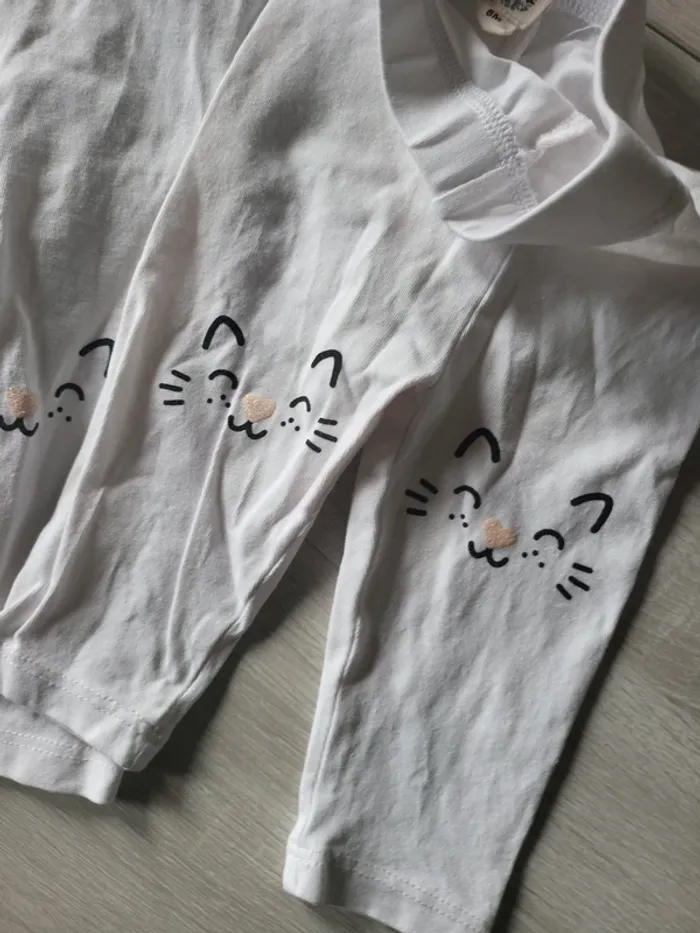 Lot de 2 legging 6 mois - photo numéro 4