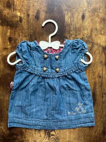 Robe en jean 1m