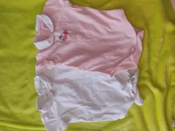 Deux bodies bébé fille