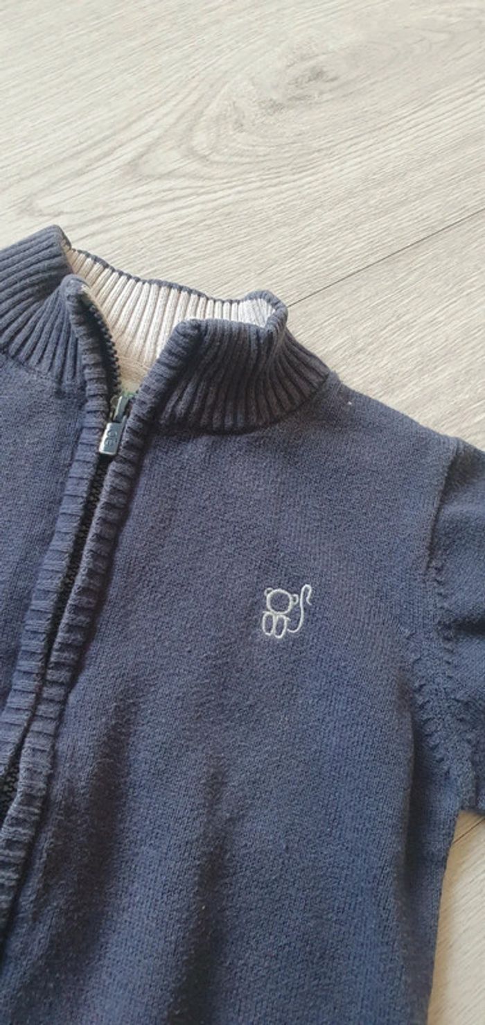 Gilet 23mois garçon Obaïbi 86cm - photo numéro 2