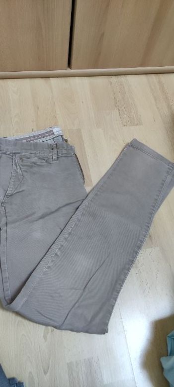 Jean marron/beige