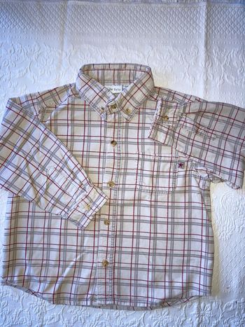Chemise en velours milleraies kiabi 3 ans