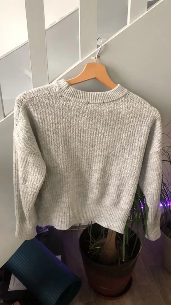 Pull grosse maille - photo numéro 2