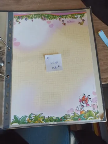 Feuille Diddl A4 161 0,80€