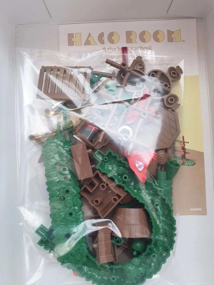 Bandai -  Haco  Room -  Kit accessoires  -  jardin -  68 pièces  à  assembler - photo numéro 4