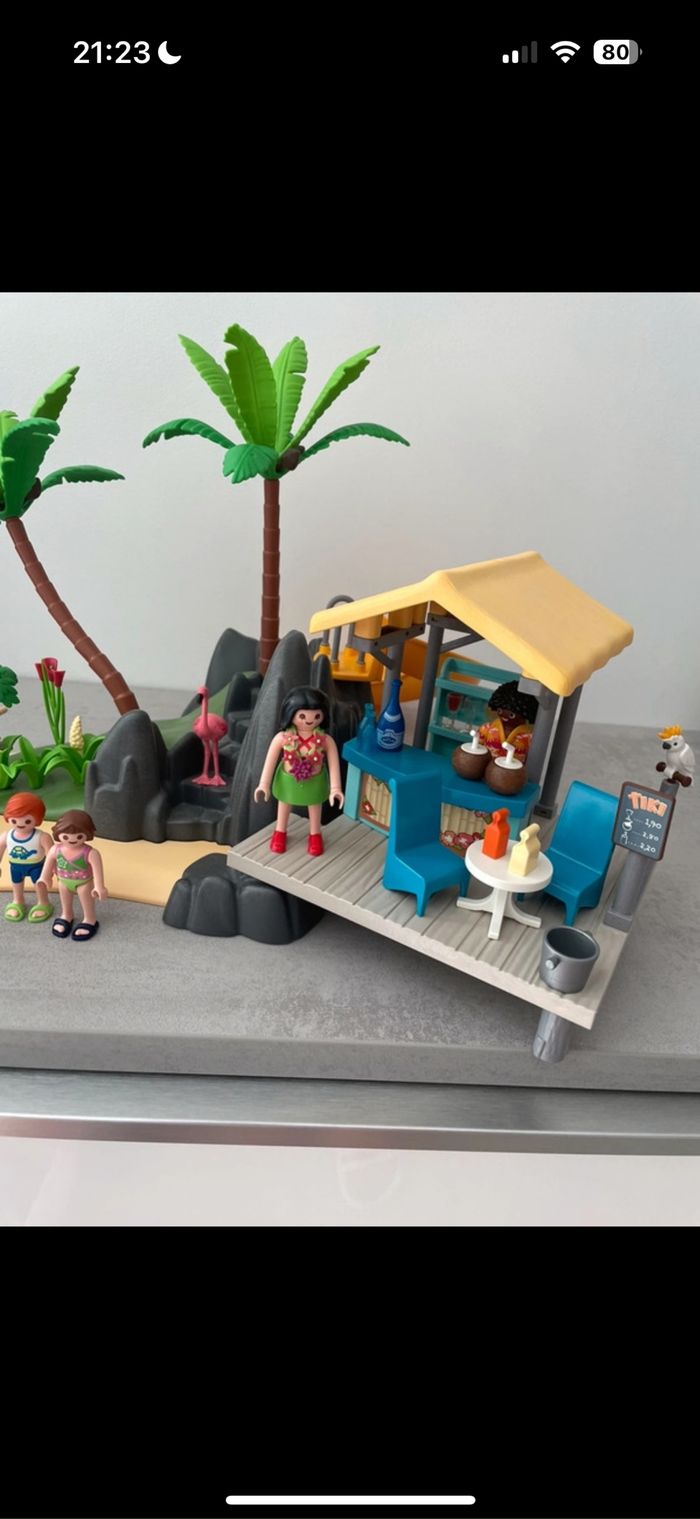 Île avec vacanciers playmobil 6979 - photo numéro 2