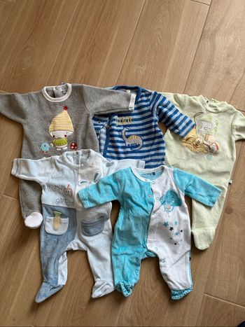 Lot de 5 pyjamas