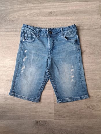 Short en jeans