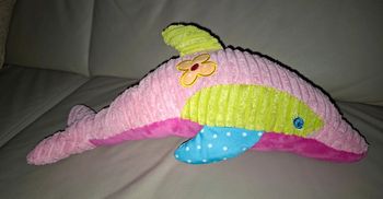 Peluche dauphin multicolor