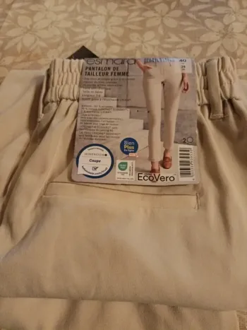 Pantalon de tailleur femme taille 40