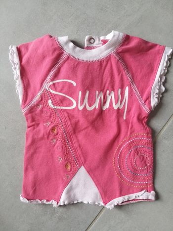 T-shirt manche courte en 6 mois