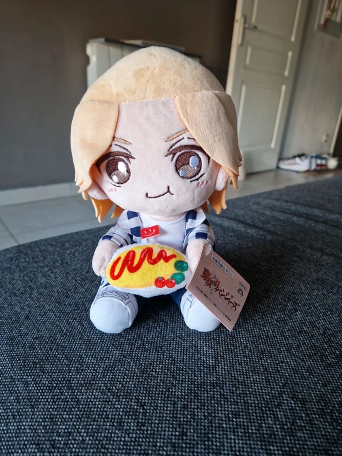 poupée collection Tokyo Revengers HugHug Plush Mikey Manjiro Sano Taito H20cm 7.9 Anime JP.