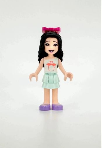 Lego Figurines Friends : Emma, noeud rose 🎀 dans les cheveux