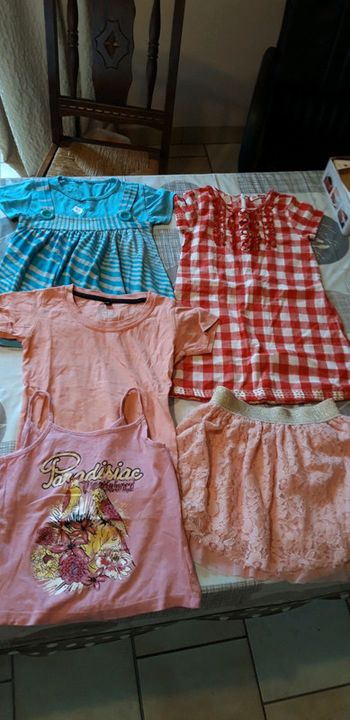 Lot fille ete 6 ans