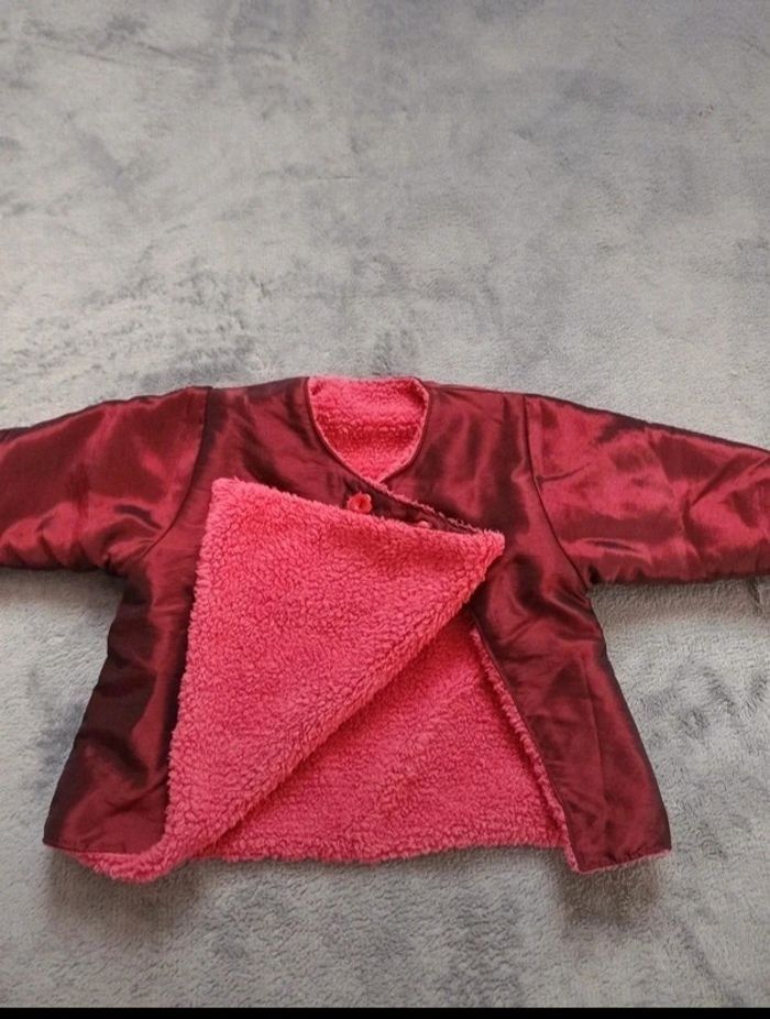 Gilet 3 mois, satiné - photo numéro 4