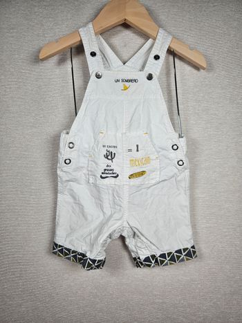 Salopette thème Mexique 6mois 67cm