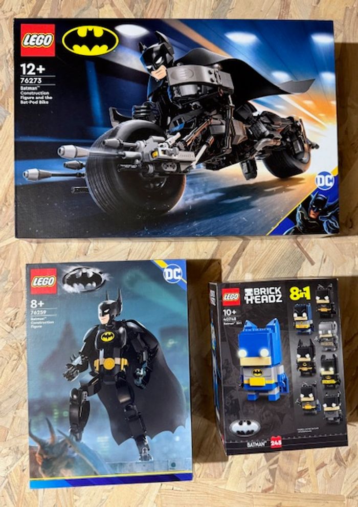 Pack LEGO Batman - 40748 / 76259 / 76273 - Neufs et scellés - photo numéro 2