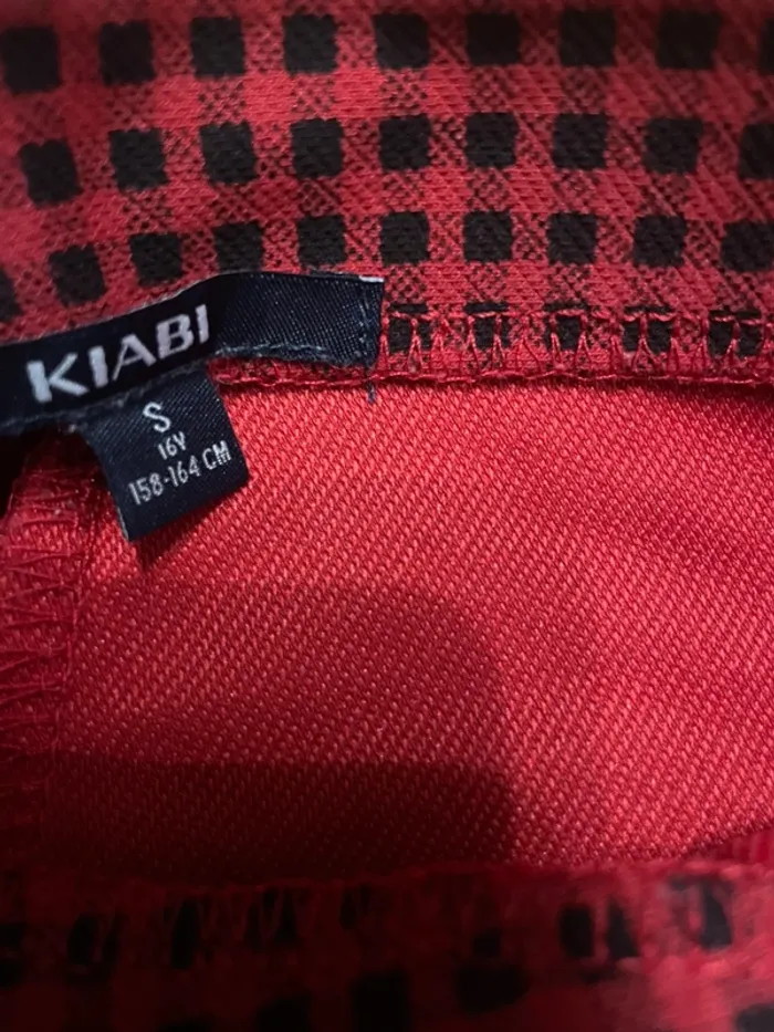 Pantalon rouge et noir - photo numéro 4