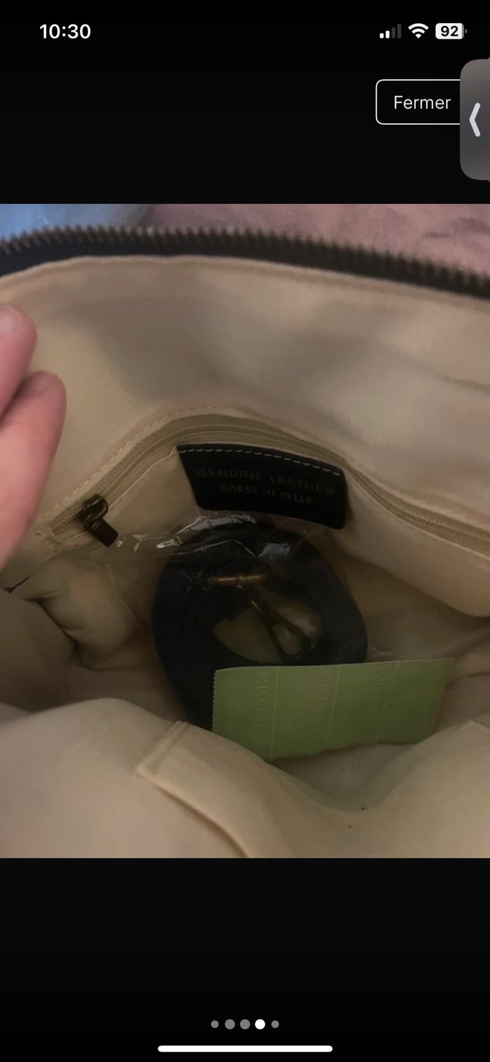 Sac à main cuir de vachette - photo numéro 3