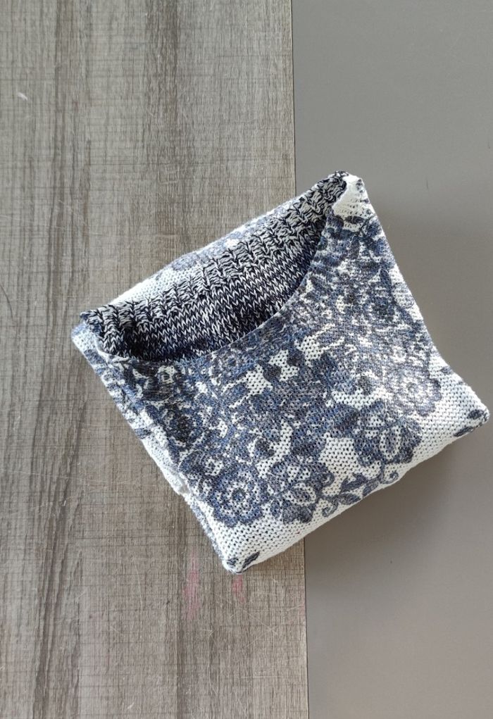 Pull à manches longues gris et blanc femme taille M – très bon état - photo numéro 6