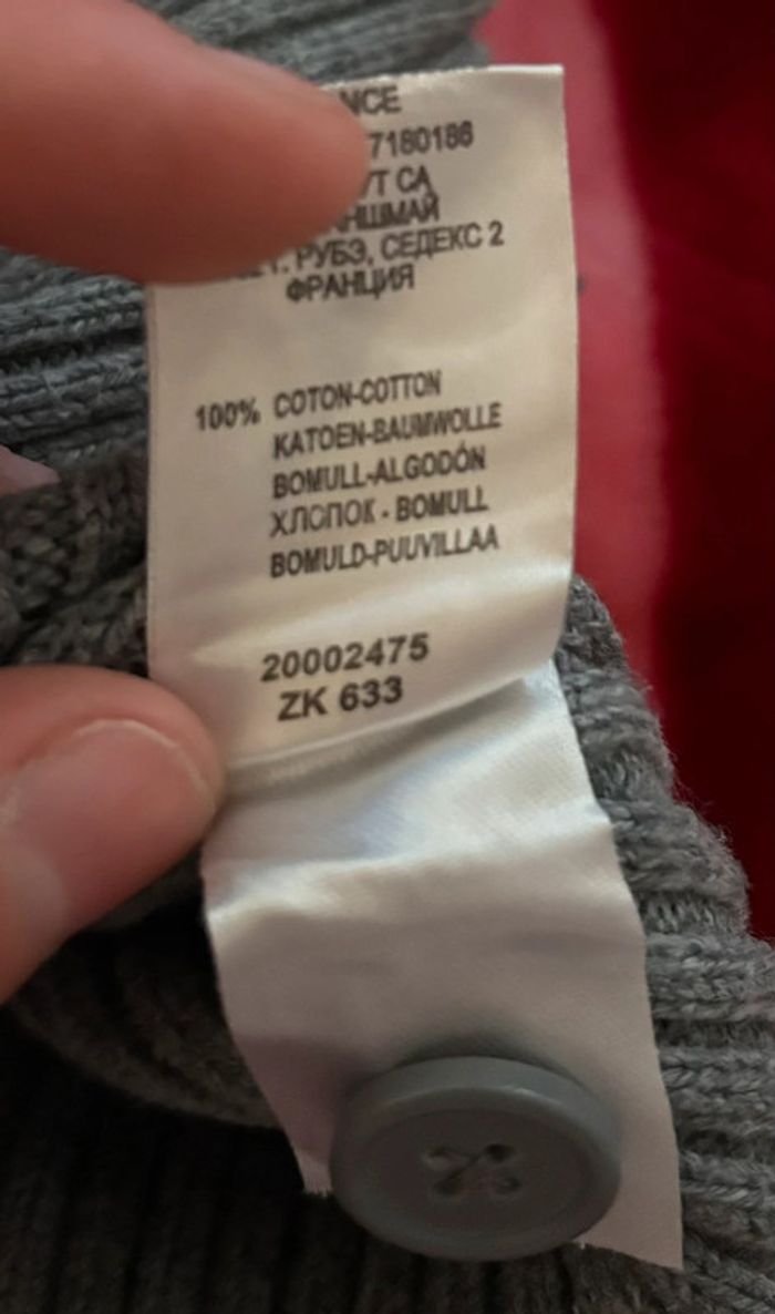 Pull gris la redoute - photo numéro 6