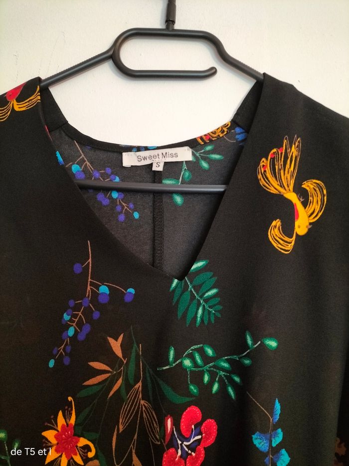 Robe vintage avec motifs taille 36 - photo numéro 3