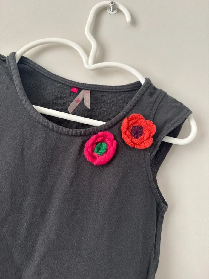 👗 Robe orchestra 2 ans très bon état fleurs- bébé fille 2 ans 92cm - photo numéro 2