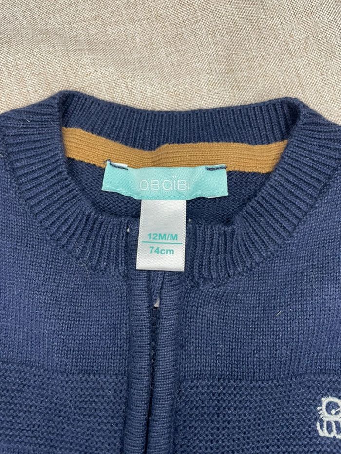 Gilet 12 mois - Garçon - photo numéro 3