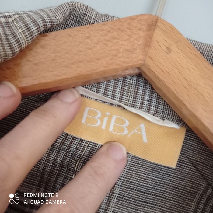 Blazer marron à carreaux t36/38 - photo numéro 5