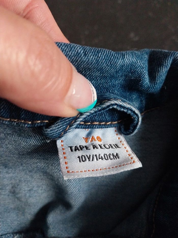 Veste en jean Tape à l'œil 10 ans - photo numéro 4