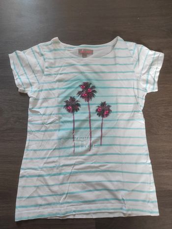 Tee-shirt manches courtes fille 12 ans