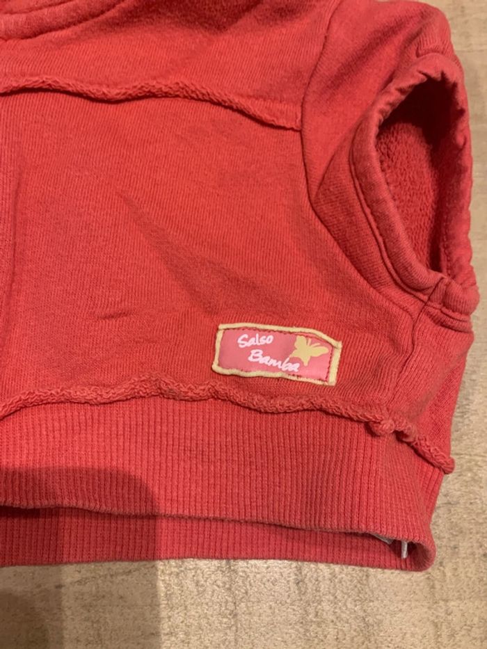 Veste courte rouge sans manche Salso Bamba 3 ans - photo numéro 2