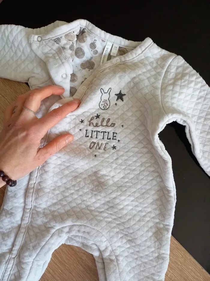 Lot 3 pyjamas Mixte 6 mois - photo numéro 9