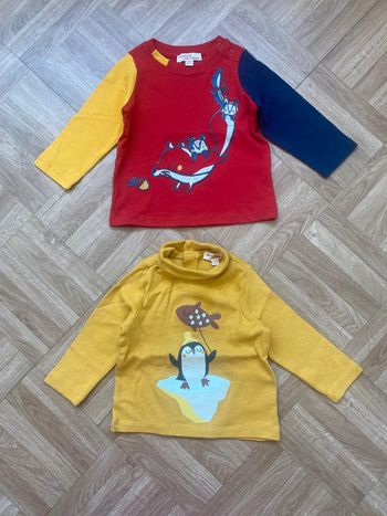 Lot de 2 haut taille 6 mois Du Pareil Au Même (NEUF)