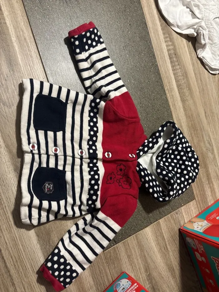 Terre marin veste 18 mois