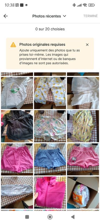 Lot 5 ans fille 24 pieces