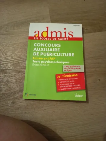 Concours auxiliaire de puériculture